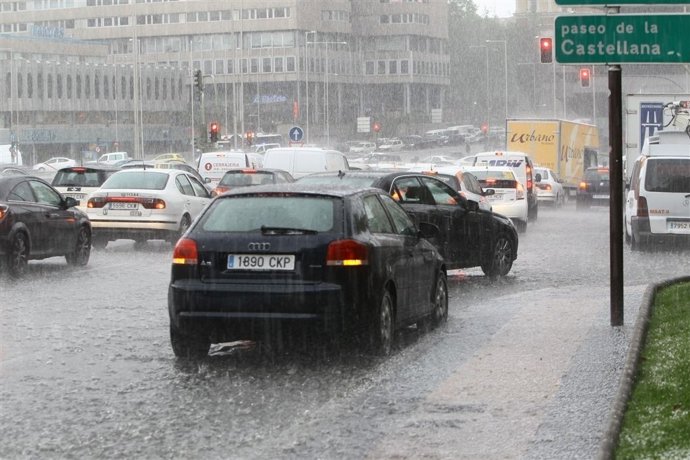 Lluvia En Madrid