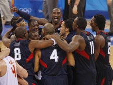 El 'Dream Team' Celebra Su Oro En Pekín 2008