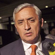 El líder de la oposición guatemalteca, Otto Pérez Molina