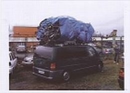 La Furgoneta Cargada Con 35 Bicicletas.