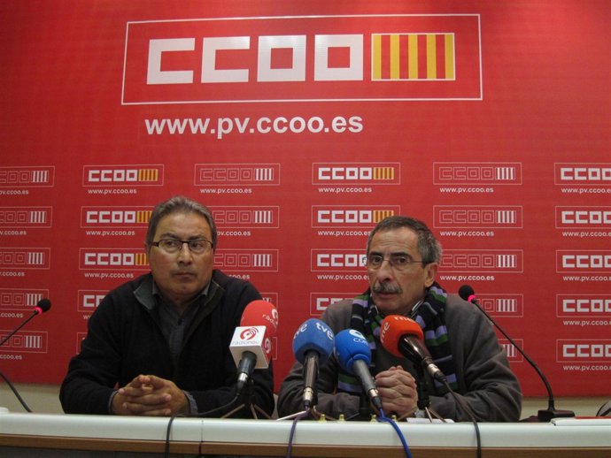Paco Molina Y Ramón Górriz Durante La Rueda De Prensa.