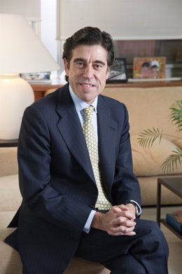 El Presidente De Sacyr Vallehermoso, Manuel Manrique