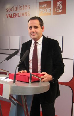 Jorge Alarte En La Rueda De Prensa