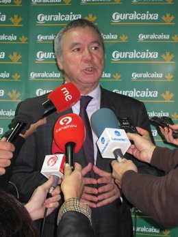 El Director General De Ruralcaja Y Cajas Rurales Unidas, Juan Antonio Gisbert.