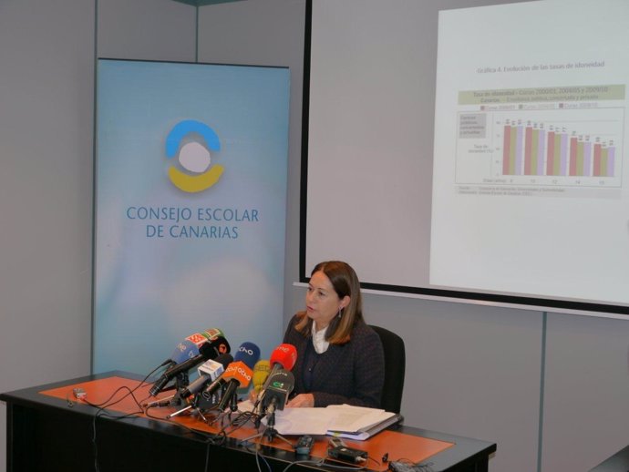 La Presidenta Del CEC, En Rueda De Prensa