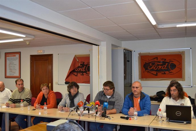El Comité De Empresa De Visteon En Rueda De Prensa