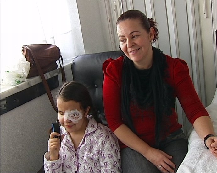 Menor Con Ceguera Operada En Barcelona