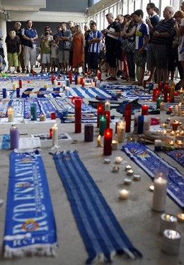 Homenaje al fallecido Daniel Jarque