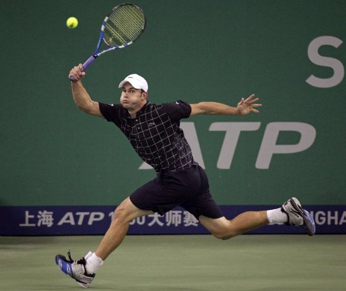 El tenista estadounidense Andy Roddick 
