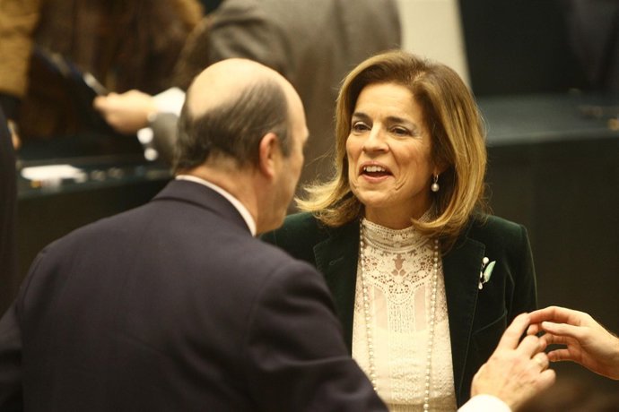 Ana Botella En El Pleno Extraordinario Del Ayuntamiento De Madrid