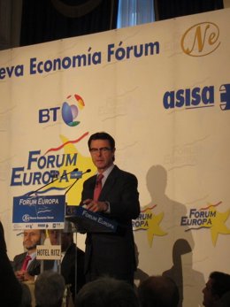 Soria En Su Intervención En El Nueva Economía Forum