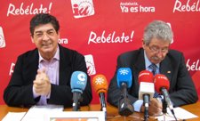 Diego Valderas Y Juan Vicente Acuña, Hoy En Rueda De Prensa