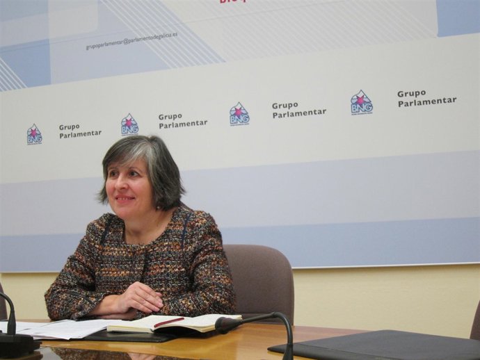 La Diputada Del BNG Ana Luisa Bouza