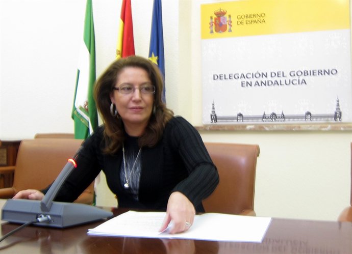 La Delegada Del Gobierno En Andalucía, Carmen Crespo