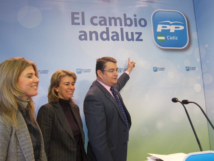 El Secretario Del PP-A Antonio Sanz