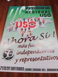 USO celebra el día 27 su VII Congreso Regional para renovar la Ejecutiva e iniciar una nueva etapa de crecimiento