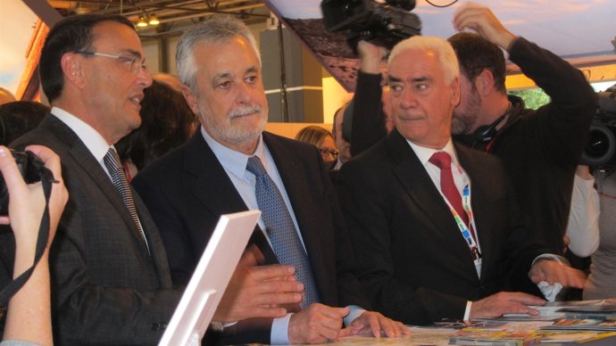 Caraballo, Junto A Griñán Y Luciano Alonso