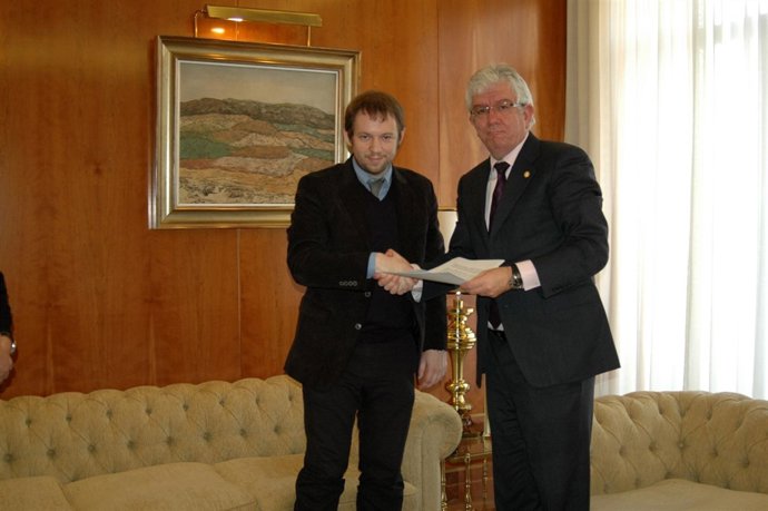 José Ángel Hermida (Drcha.) Y Maxim Stepanov (Izquierda)