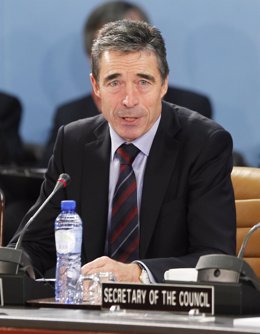 El secretario general de la OTAN, Anders Fogh Rasmussen