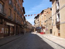 Una Calle De La Localidad De Daroca (Zaragoza)