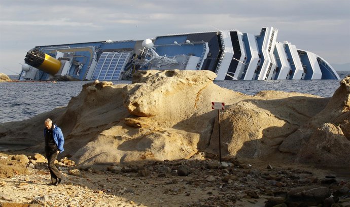 Crucero Hundido 'Costa Concordia', En Italia