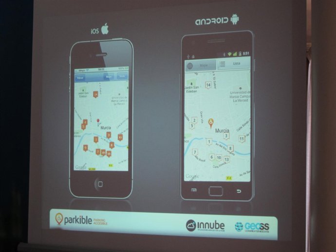 Demostración De La Aplicación 'Parkible'