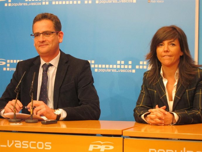 El Presidente Del PP, Antonio Basagoiti