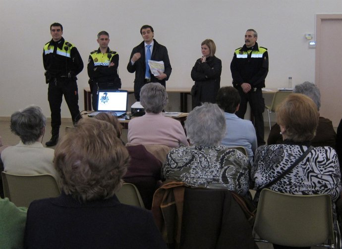 Sáinz, En Un Momento De La Charla