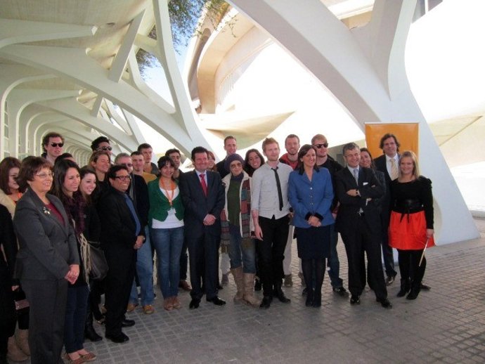 Catalá Y Císcar Con Alumnos De La Berklee College Of Music