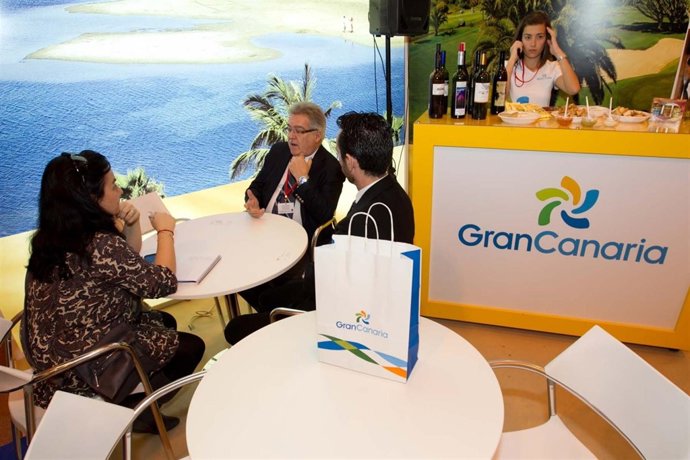 Bravo De Laguna Durante Una Reunión En Fitur