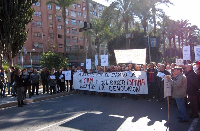 Manifestación De Adicae Por La CAM