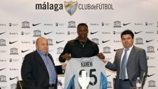 El Portero Carlos Kameni En Su Presentación Con El Málaga CF