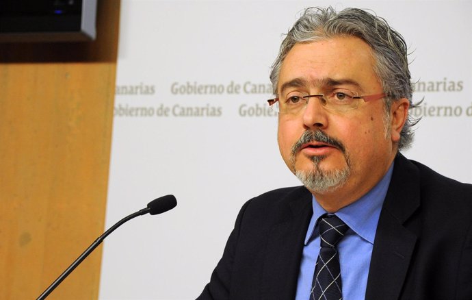 El Portavoz Del Gobierno De Canarias, Martín Marrero