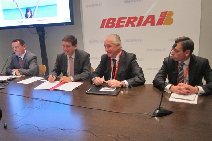 Rueda De Prensa De Iberia Y Alsa