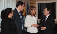 Mato, Con El Presidente De Ceuta, Juan Jesús Vivas