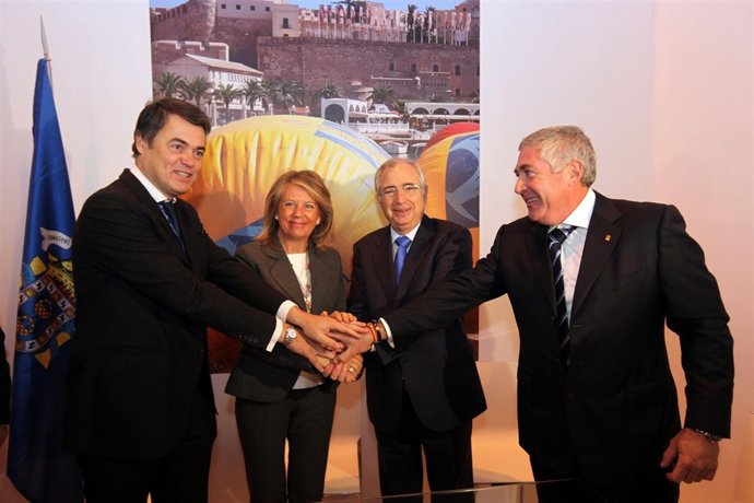 La Alcaldesa De Marbella, Ángeles Muñoz, En Fitur 2012