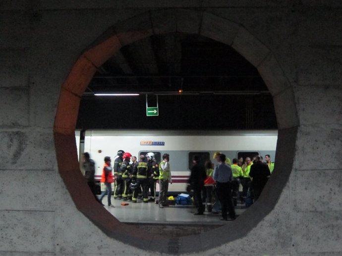 Accidente ferroviario en El Clot-Aragó el 28 de abril de 2011