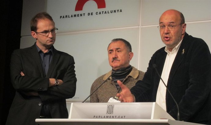 CC.OO. Y UGT En El Parlament