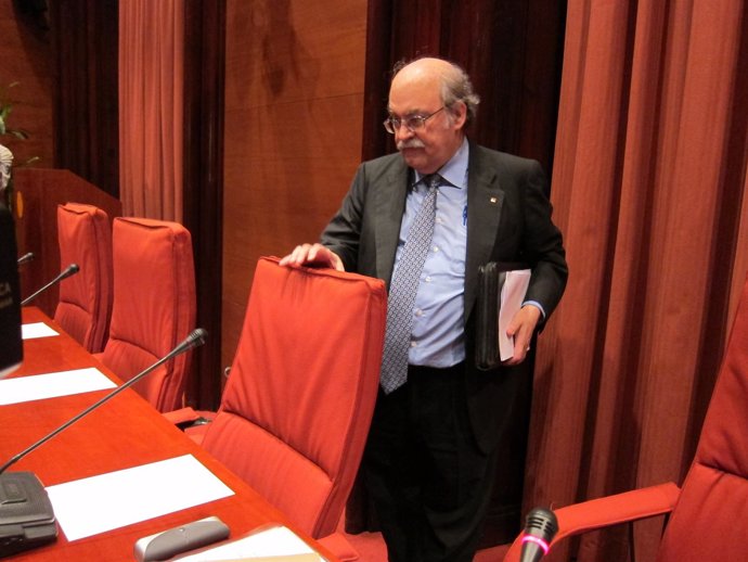 El Conseller De Economía, Andreu Mas Colell