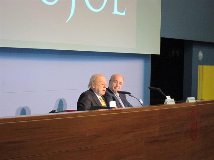 Jordi Pujol Y Joaquín Almunia