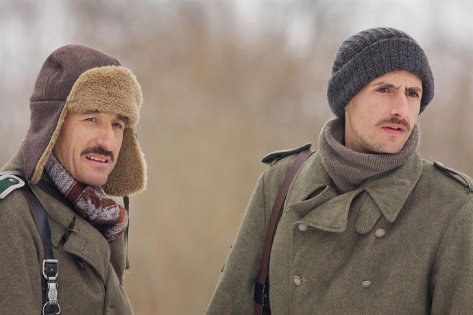 Carmelo Gómez Y Juan Diego Botto En Silencio En La Nieve