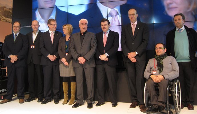 Alonso En El Acto De La Comunidad Turística En Fitur