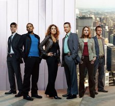 Parte Del Elenco De 'C.S.I Nueva York'.