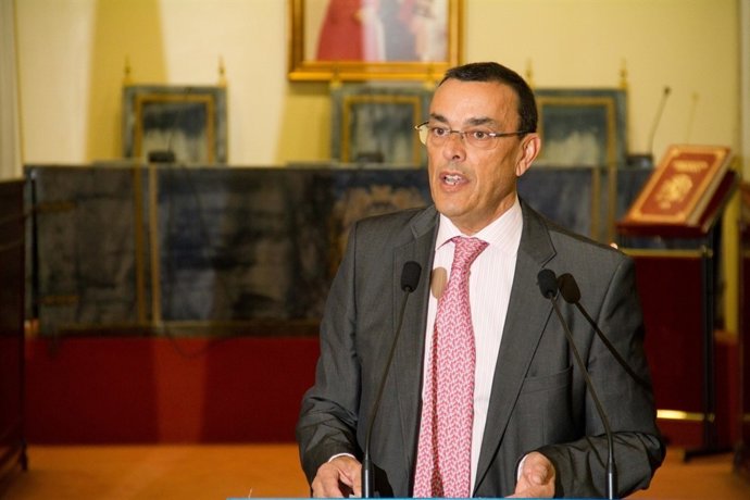 El Presidente De La Diputación, Ignacio Caraballo.