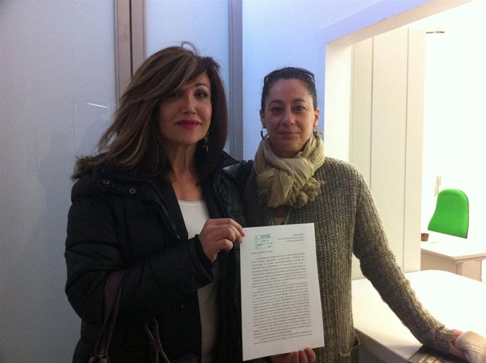 Entrega De La Solicitud De Reunión Con Griñán En San Telmo