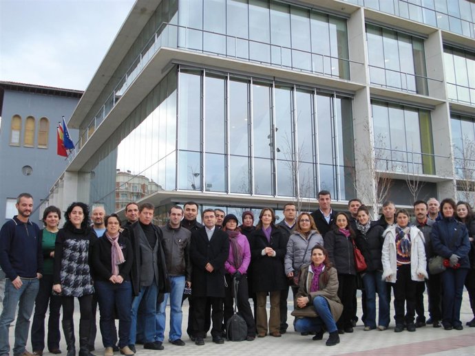 La Delegación Turca Que Ha Visitado Navarra.