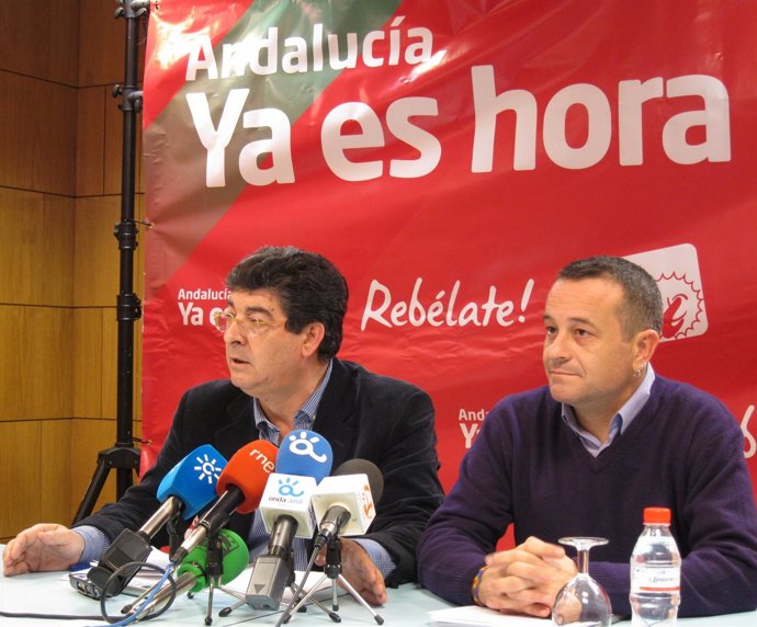 El Coordinador General De IULV-CA Y Candidato A La Junta, Diego Valderas