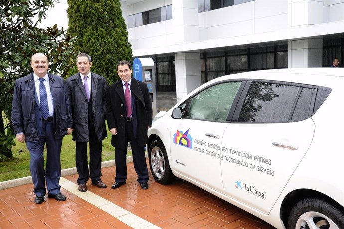 El Parque Tecnológico De Bizkaia Estrena Coche Eléctrico