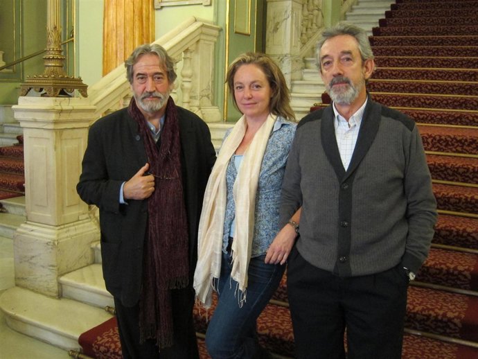 Jordi Savall, Irina Brook Y David Alegret En El Liceu