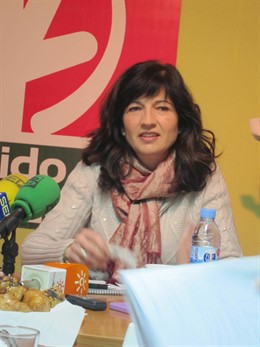 La Secretaria Regional Del PA, Pilar González.